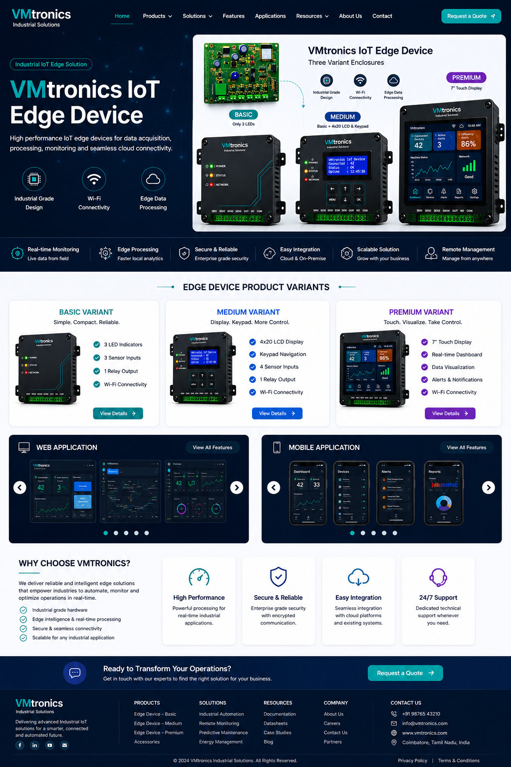 VMtronics Edge Device